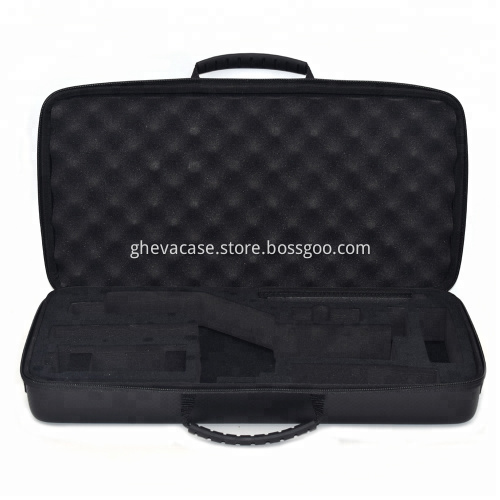 Waterproof hard big eva case with foam insert